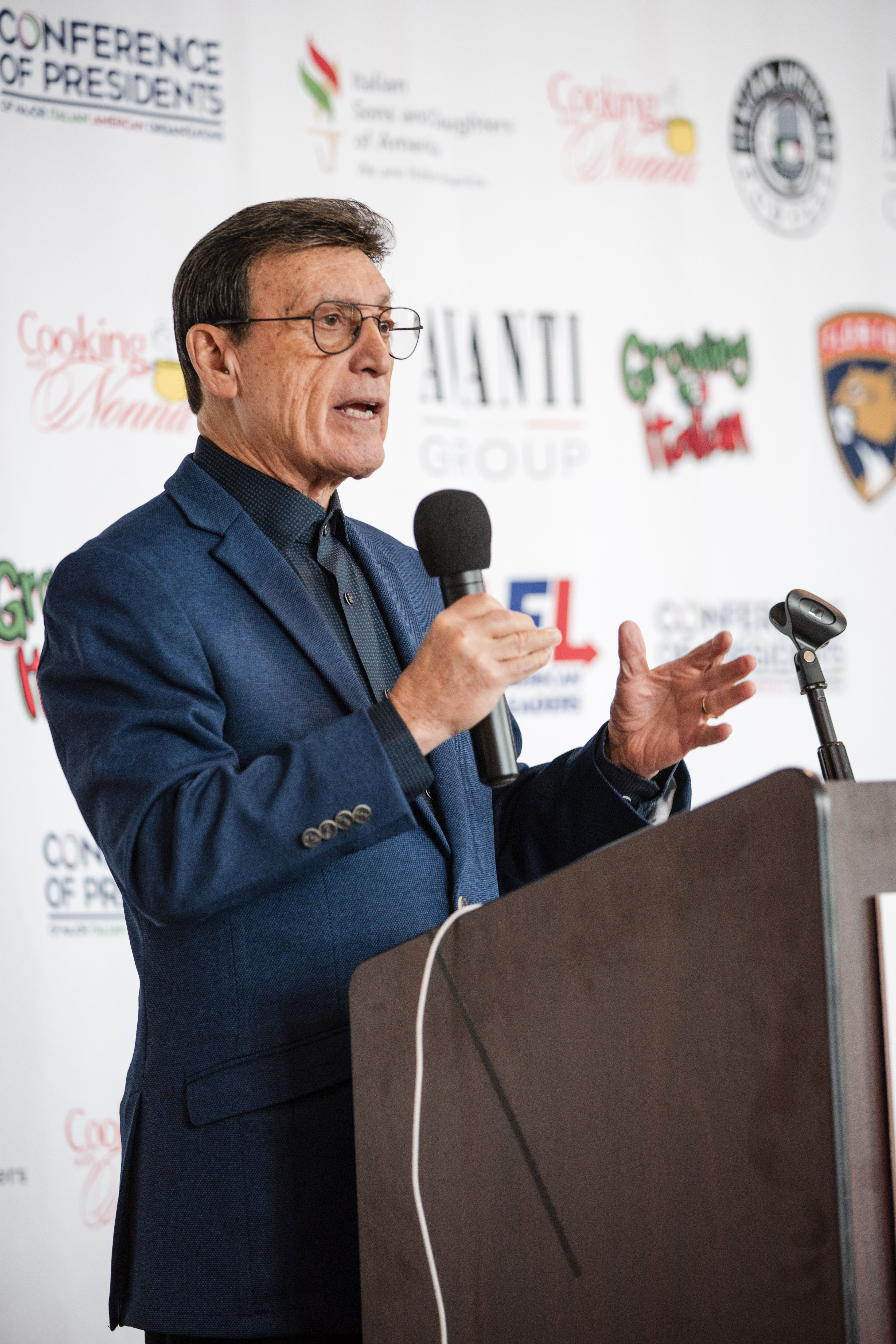 Basil Russo delivering IAFL opening address